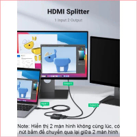 Bộ chuyển đổi hai chiều ,cáp chia cổng HDMI Ugreen Baseus Jasoz hỗ trợ 4K ,chính hãng ,bảo hành 12 t