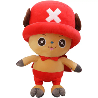 ตุ๊กตาแบบนุ่มนิ่ม Chopper จาก One Piece ไม่หลุดขน ตุ๊กตา One Piece น่ารักมีหลายขนาด ของขวัญวันเกิดสำ