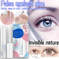 Natural False Eyelash Glue for Women Natural Invisible Mild Odorless Long-lasting Waterproof Super Sticky and Non-irritating