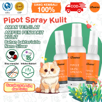 PUAINTA Obat Jamur Kucing Anjing Obat Semprot Kulit Anti Kucing Gatal Jamur Scabies Demodex aman ter