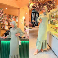 gamis aurora crincle airflow premium
