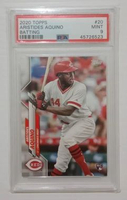 2020 Topps #20 Aristides Aquino Rookie Card (RC) – PSA 9 Mint