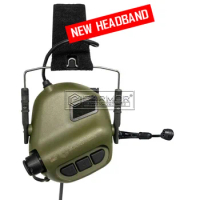 EARMOR Tactical Headsets M32 MOD3 Hearing Protector Headband Hearing Protector Black for Shooting Noise