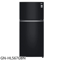 LG樂金【GN-HL567GBN】525公升雙門變頻鏡面曜石黑冰箱(含標準安裝)