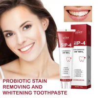 Sip-4 Probiotic Whitening Toothpaste Brightening &amp; Stain Removing Sp-4 Probiotic Toothpaste Fresh Breath Teeth Whiten Toothpaste