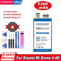 LOSONCOER 5300mAh Flight Battery For Xiaomi Mi Drone 4 4K Drone Flight Battery
