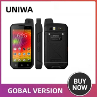 UNIWA B6000 IP68 Waterproof Smartphone Zello PTT Walkie Talkie 4GB+64GB 5000mAh NFC Android 6.0 Octa Core Cellphone