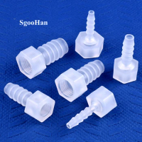 5~200Pcs G1/8~1/4 Female Thread 4~12 PP Pagoda Connector Irrigation System Water Pipe Hose Joint Aquarium Tank Air Pump Fittings