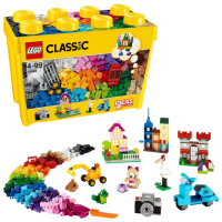 【LEGO 樂高】經典套裝 10698 樂高大型創意拼砌盒桶(積木 玩具 禮物)