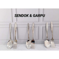 SENDOK GARPU TEBAL STAINLESS / SENDOK MAKAN / GARPU MAKAN / SENDOK STAINLESS / GARPU STAINLESS