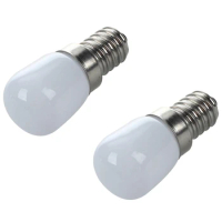 1.5W SES E14 2835 SMD Fridge Freezer LED Light Bulbs Mini Pygmy Lamp 220V Color:White Pack:2Pcs