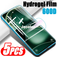 5PCS Hydrogel Safety Film For Oppo Find X6 X5 X3 X2 Pro Soft Protective Gel Film For Opo FindX6 X 6 X6Pro X5Pro X3Pro Not Glass