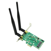 Mini PCI-E to Desktop PCIe Adapter Card Wireless Network Card Desktop PCIe Adapter Card Wireless Network Card
