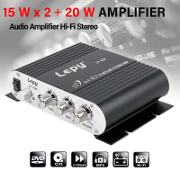 HiFi Stereo Amplifier Treble Bass Booster