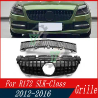 For Mercedes-Benz R172 SLK Class SLK200 SLK250 SLK300 SLK350 2012 2013 2014 2015 2016 Car Front Bumper Grille Upper racing Grill