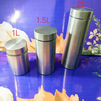 304不銹鋼密封罐便攜儲物罐奶粉罐收納罐茶葉罐調味罐藥材儲物罐