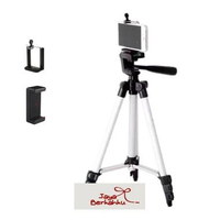[BIG SALE] TRIPOD HP DAN KAMERA UNIVERSAL + FREE HOLDER U WEIFENG 3120A + Remote Bluetooth Termurah 