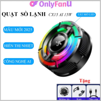 Tản nhiệt ONLYFANU Quạt tản sò lạnh CX07 | CX08 CX10 Pro AI CX15 thế hệ mới làm đóng băng NEW 2025
