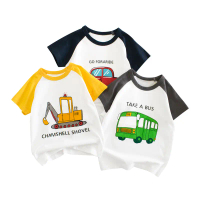 Quần Áo Trẻ Em, Nguồn 27kids Trực Tiếp, Bộ Sưu Tập Mùa Hè Mới, Áo Thun Ngắn Tay, Cho Bé Trai, Thiết 