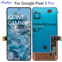 6.7" OLED for Google Pixel 8 Pro lcd display with touch screen digitizer Assembly for google pixel 8pro GC3VE, G1MNW display