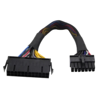 Durable 24 Pin to 14 Pin ATX PSU Power Adapter Cable for lenovo Q77 B75 A75 Q75 H81 Motherboard with 14 Pin Port 7.87inch/20cm