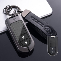 Toyota Rush Wigo 2021 - 2022 Keyless Metal Key Case Cover Keychain With Key Rope