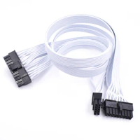 18 Pin + 10 Pin to 24 Pin ATX PSU Power Adapter Cable for Seasonic Power Supply 60cm