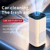Car Portable Air Purifier Air Cleaner For Home Car Hepa Filters Low Noise Air Purifier Desktop Formaldehyde Pm2.5 Dust Usb