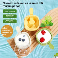 Cetakan es krim rumah tangga untuk pembuat batang es, es krim, es batu, keju batang, silikon food gr