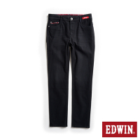 EDWIN 加大碼 東京紅360°迦績彈力機能小直筒牛仔褲-男-黑灰色