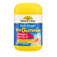 Nature's Way  佳思敏（EXP 2027年) Omega-3兒童魚油咀嚼軟糖 60粒