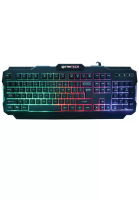 Fantech Fantech Hunter Pro Rainbow Backlit Pro Gaming Keyboard with 12 Advance Multimedia Mode for G