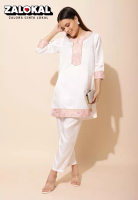 Chanira Festive Collection Chanira Festive Aaira Tunic-White