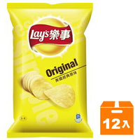 Lay＇s 樂事 美國經典原味 洋芋片 59.5g (12入)/箱【康鄰超市】