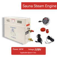 3KW 4.5kw Steam Generator for Shower 220V 380V Home Steam Machine Sauna Bath SPA Steam Shower with Digital Controller