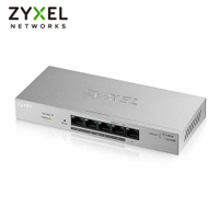 ZyXEL 合勤 ZYXEL GS1200-5 5埠GbE網頁管理型GbE交換器