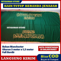LANGSUNG KIRIM BAYAR DI RUMAH Kain Tutup Keranda Jenazah Full Bordir Murah Paling Laris Tanpa PO - K