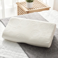 【Fulux 弗洛克】海藻SPA 買1送1抱枕((優眠型/護頸型) 記憶枕(高密度100D 水性減壓記憶綿 廠內工廠生產))