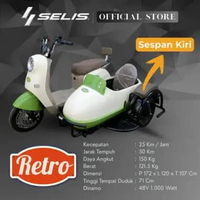 SELIS LIMITED EDITION - Motor listrik Retro / Motor Listrik Sespan / Motor Listrik Jadul Biru