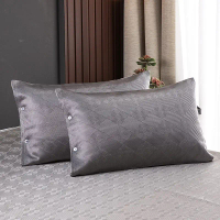 ปลอกหมอน วัสดุไหมน้ำแข็ง ฤดูร้อน ซักเครื่องเดียวได้ สำหรับผู้ใหญ่ ความรู้สึกเย็น มีให้เลือก 48 และ 7