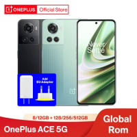 OnePlus Ace 5G Global Rom 8GB 150W Fast Charge Mobile Phones 120Hz Display Android MTK Dimensity 8100 MAX OnePlus 10R