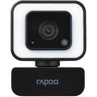 雷柏RAPOO C270L LED補光 網路視訊攝影機 FHD1080P 網紅直播超廣角降噪