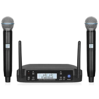 Professional FM Handheld Dynamic Mic Vocal Microfone Beta58a Wireless Microphone for Shure