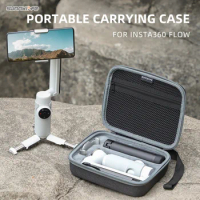 Portable Bag for Insta360 Flow Hand Stabilizer Carrying Case Protective Handbag Storage Soft Bag for Insta360 Flow Accessories