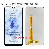 เหมาะสำหรับ VIVO Y91 / Y91C / Y91i หน้าจอสัมผัส LCD คุณภาพสูง ตัวตรวจจับสัมผัส