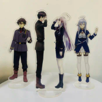 New Anime 86 Eighty Six Figure Undertaker Vladilena Milize Anju Emma Cosplay Acrylic Stand Model Plate Desk Decor Standing Sign