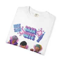 เสื้อยืด เสื้อยืด K-pop Boys - ธีมภาพยนตร์สำหรับ Saja Stans และแฟนๆ