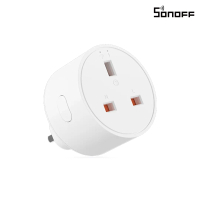 Sonoff Smart Plug Wifi Power Monitoring S60TPG Stop Kontak Colokan 3 Wireless Smart Home Steker IOT