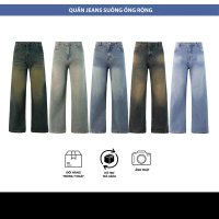 QUẦN JEANS XUÔNG ỐNG ĐỨNG LILOHA WASH NHIỀU MÀU QX01 ( nam nữ điều mặc được nhé) \Aanh Minh\""