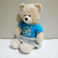 Teddy Bear Costum Snow Original Build a Bear Workshop Size 45 cm